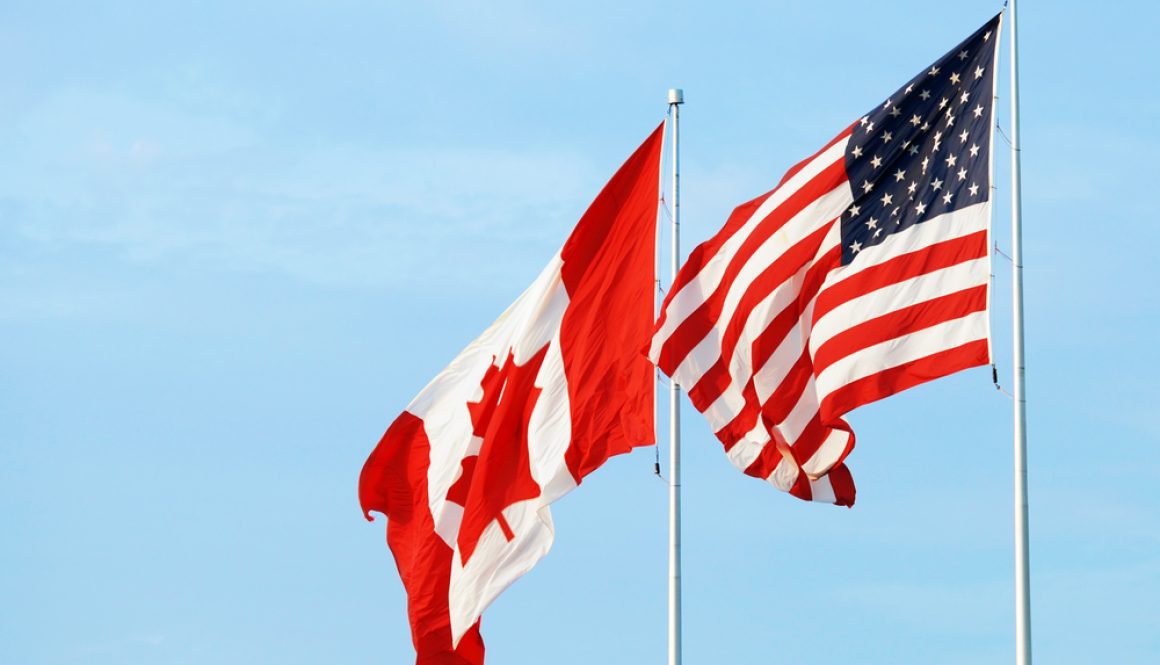 Canadian,Usa,Flag