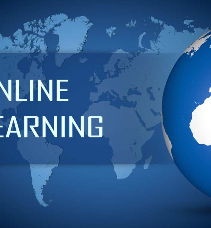 Online,Learning,Concept,With,Globe,On,Blue,World,Map,Background Online,Learning,Concept,With,Globe,On,Blue,World,Map,Background