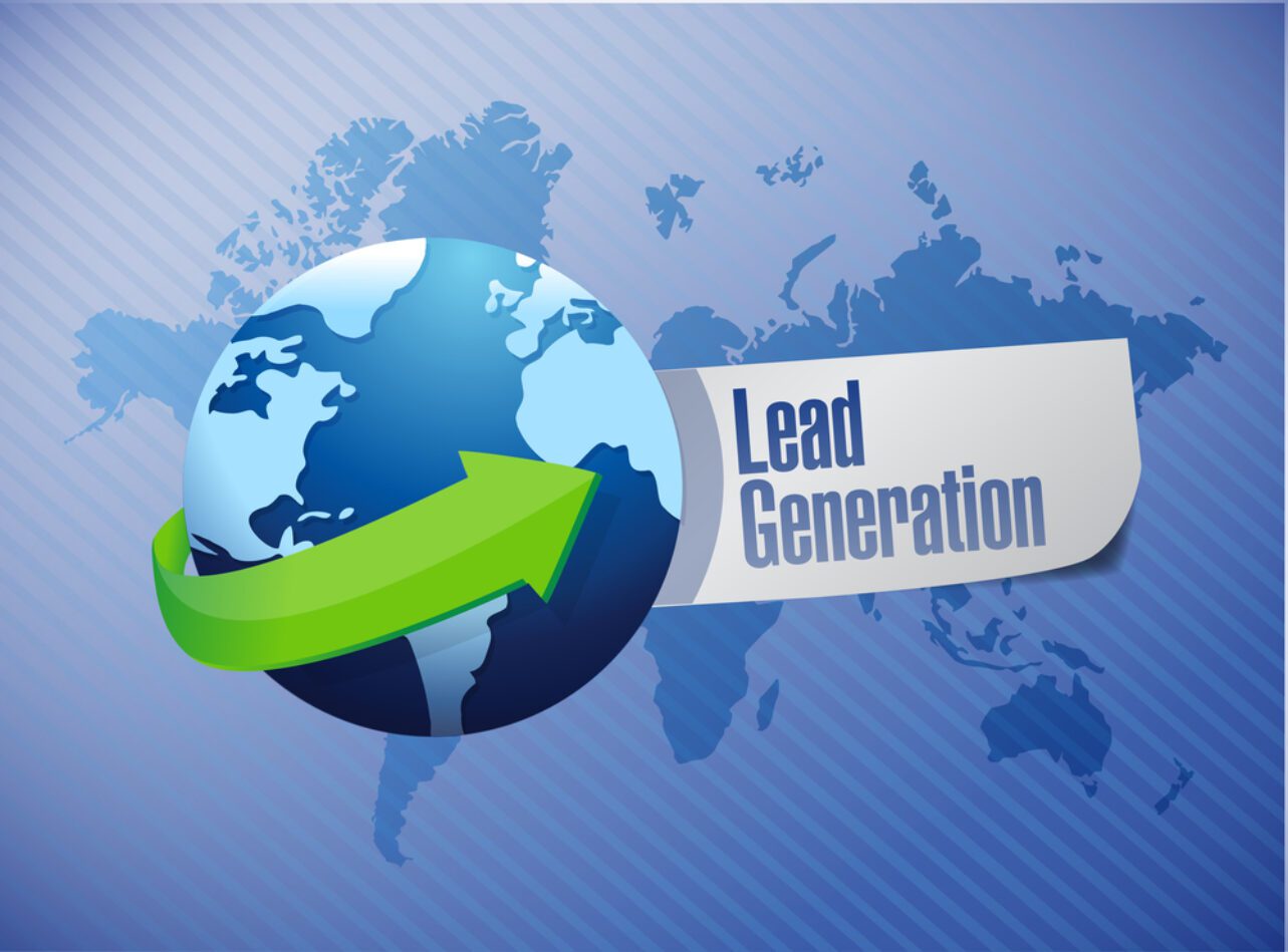 Lead,Generation,Globe,Sign,Illustration,Design,Over,A,World,Map