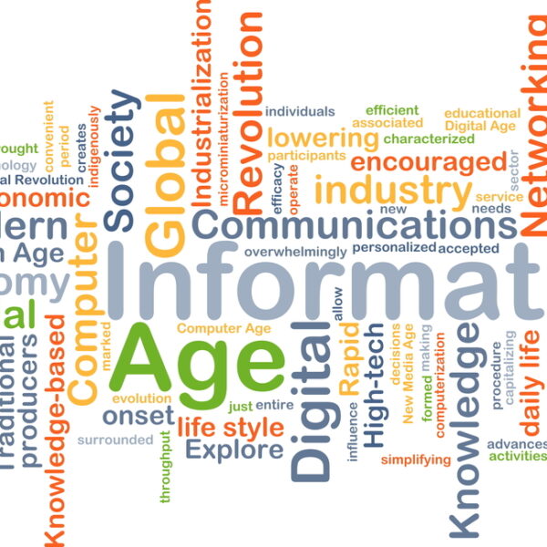 Background,Concept,Wordcloud,Illustration,Of,Information,Age